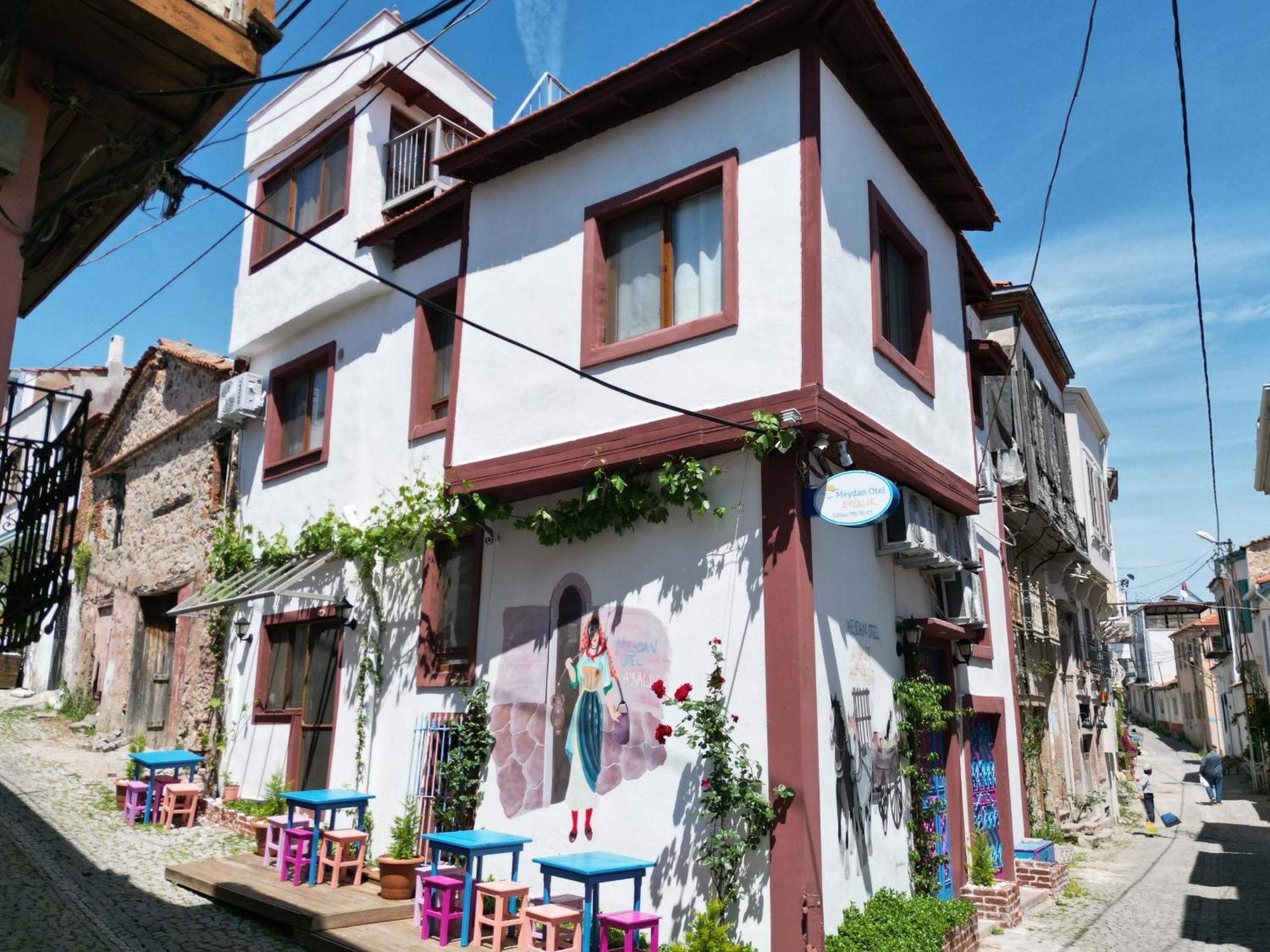 Meydan Otel Ayvalı Kültér fotó